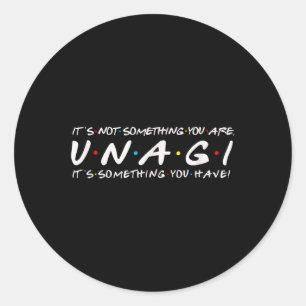 Sticker Rond Drôle 90s dit Nostalgie Apparel Unagi Mindfuln