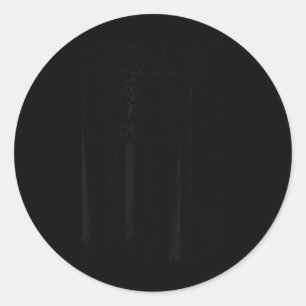 Sticker Rond Drôle Hes Back Trump Scan Code Qr, Amer Distorti