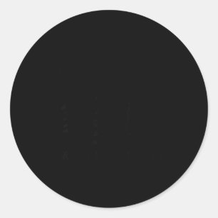 Sticker Rond Drôle, je suis méchant parce que j'ai grandi en No