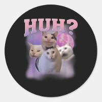 Drôle Mème Huh Chat Chemise Amoureux de les chats