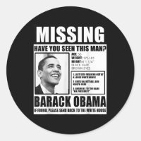 Drôle Poster libéral de Barack Obama