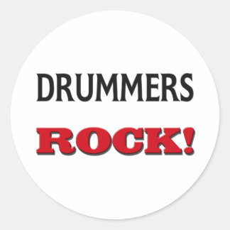 Sticker Rond Drummers