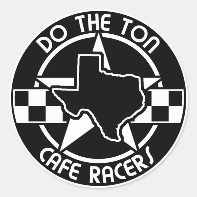Sticker Rond DTT Texas Reion (Devant)