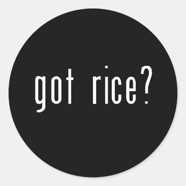 Sticker Rond du riz ? (Devant)