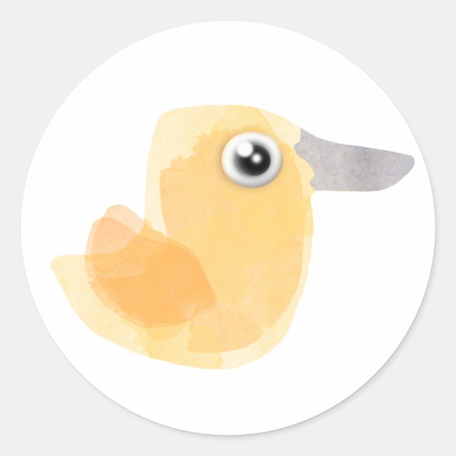 STICKER ROND DUCK (Devant)