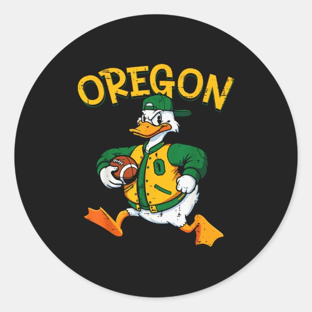 Sticker Rond Duck Men Women Boys Girls Youth Kids Teen  (Devant)