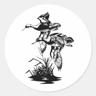 STICKER ROND DUCKS VOL