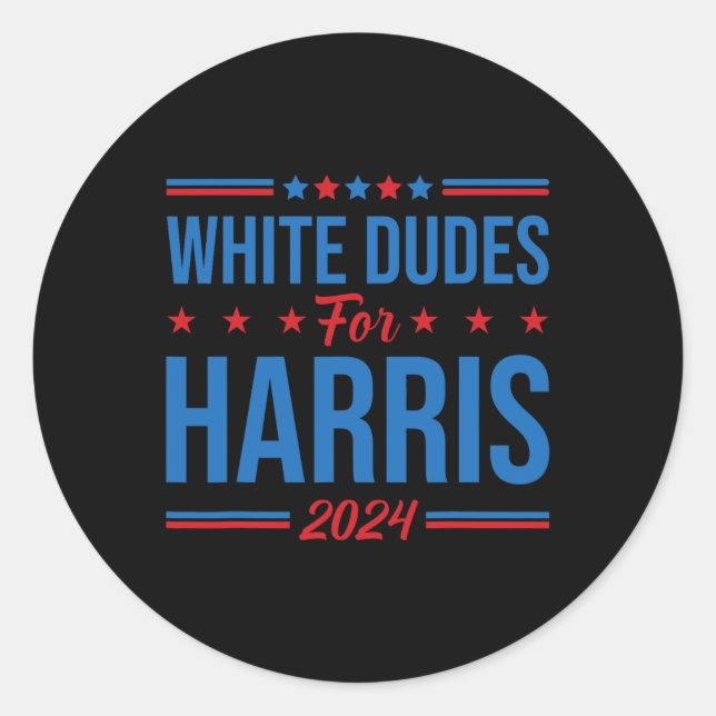 Sticker Rond Duds For Harris 2 (Devant)