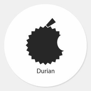Sticker Rond Durian