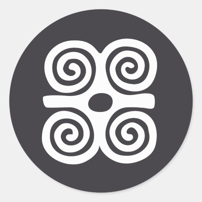 Sticker Rond Dwennimmen (Devant)