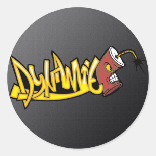 Sticker Rond Dynamite