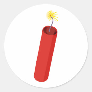 Sticker Rond dynamite