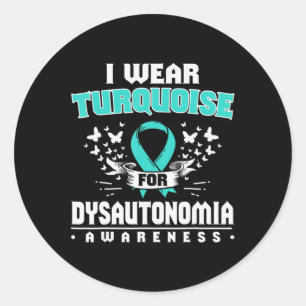 Sticker Rond Dysautonomia Cadeau Autonome Dysfonction Sensibili
