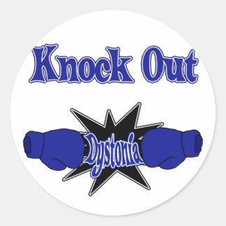 Sticker Rond Dystonie