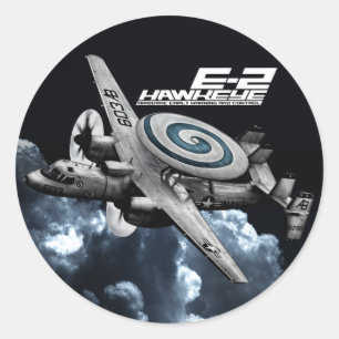 Sticker Rond E-2 Hawkeye