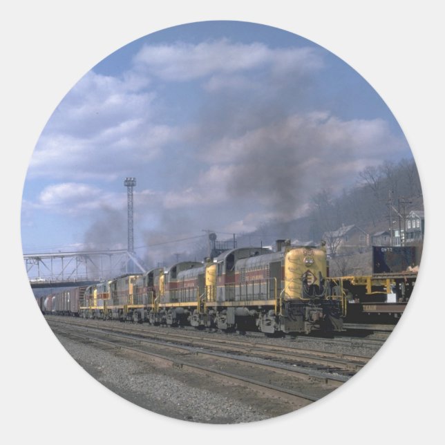 Sticker Rond E-L Alco RS-3 (Devant)