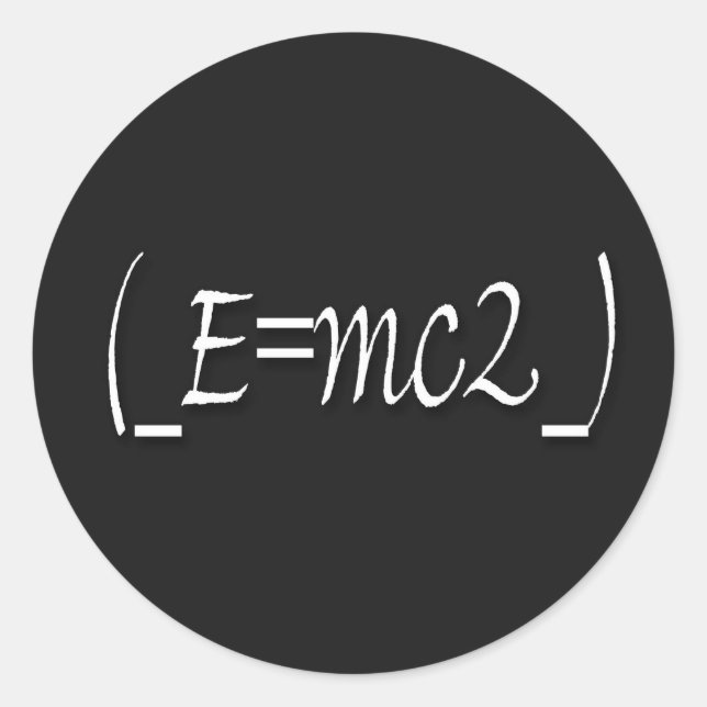 Sticker Rond (_E=mc2_) copie (Devant)