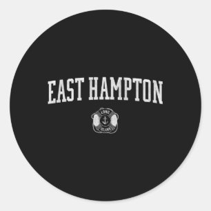 Sticker Rond East Hampton Long Island
