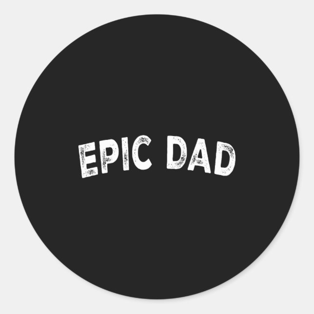 Sticker Rond Ec Dad  (Devant)