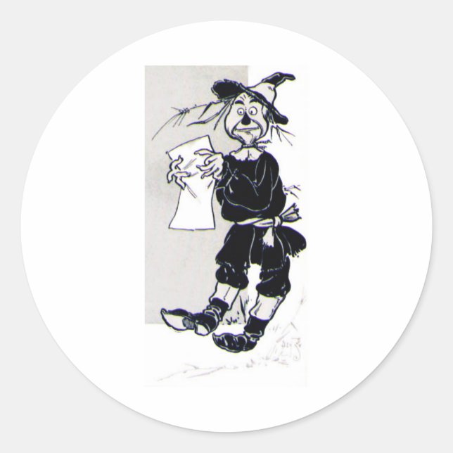 Sticker Rond Écart (Devant)