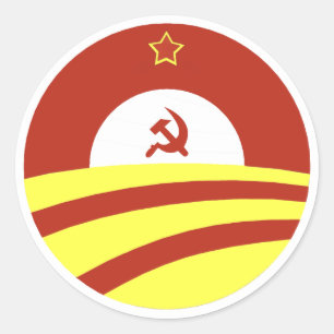 Sticker Rond Écartez la richesse