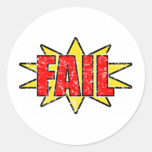Sticker Rond Échec
