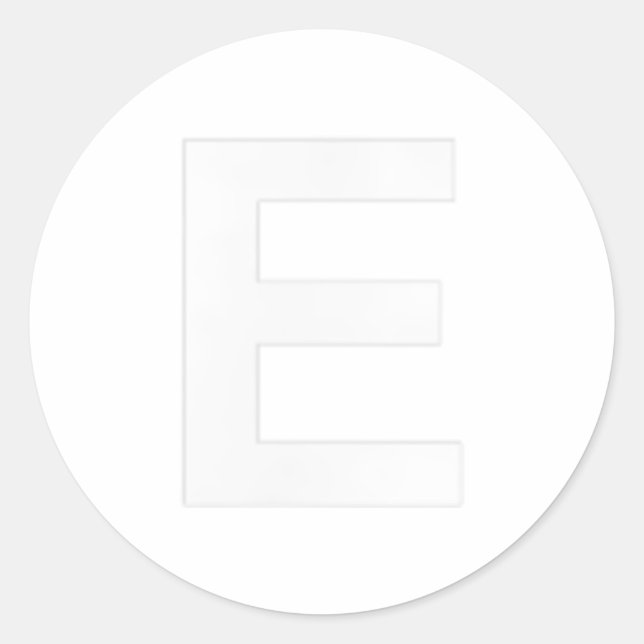 Sticker Rond Echo Compagnie Cadre Classement Chemise Garde d'ét (Devant)