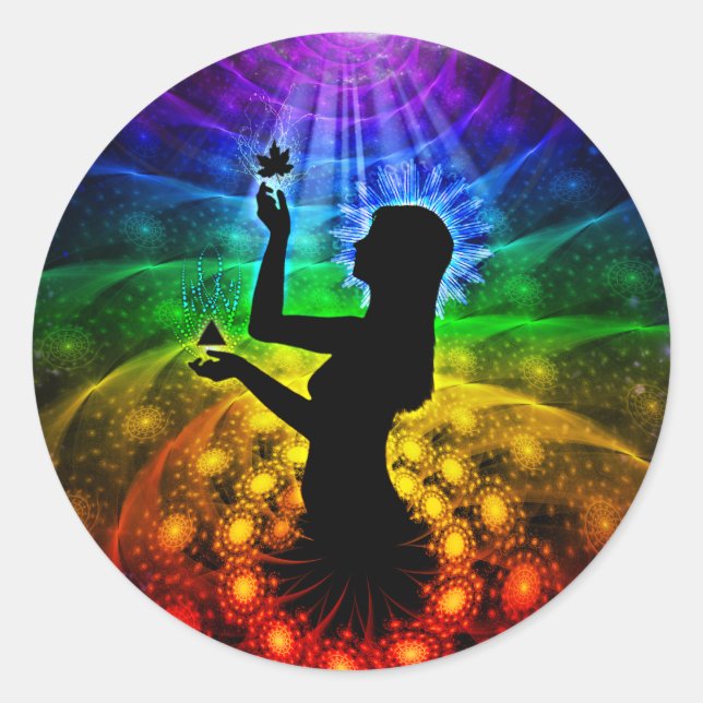 Sticker Rond Éclairage (Devant)