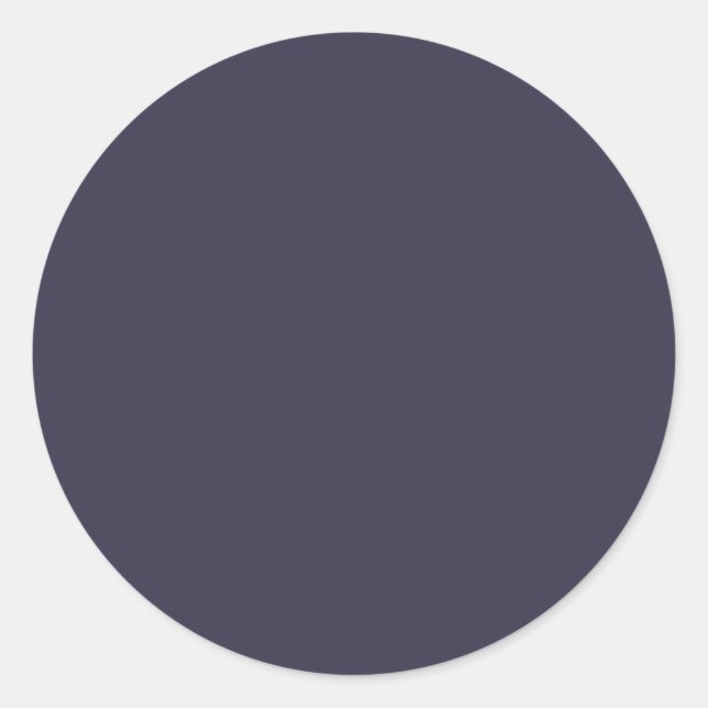 Sticker Rond Eclipse couleur hiver automne (Devant)