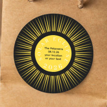 Éclipse solaire totale 2026 votre nom personnalisé