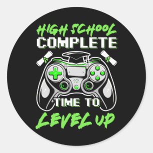 Sticker Rond École Complet Jeu Vêtements Jeu Chemise de Jeu Drô