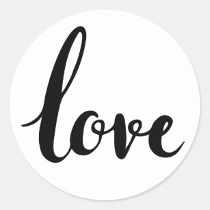 Autocollants Stickers Ecriture Cursive Zazzle Fr