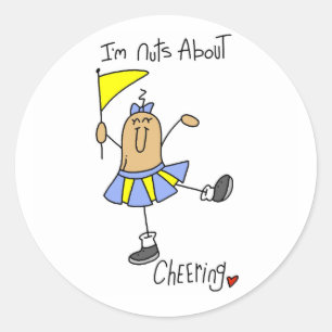 Sticker Rond Écrous de Chemises de Cri et Cadeaux