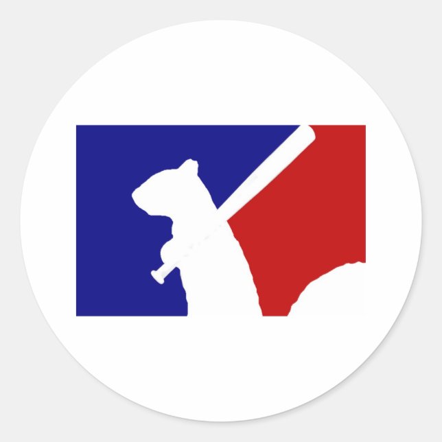 Sticker Rond Écureuil (Devant)