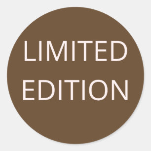 Sticker Rond édition limitée
