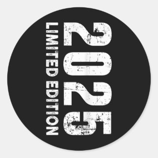 Sticker Rond Edition Limitée Et 2025