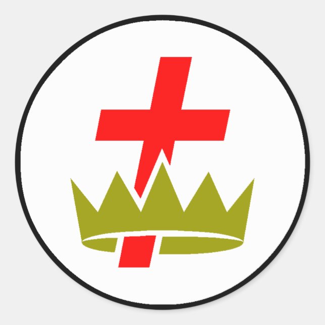 Sticker Rond Édition Rite d'York (Devant)