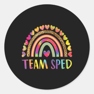 Sticker Rond Éducation Spéciale Sped Inspirant Inspirer Enseign