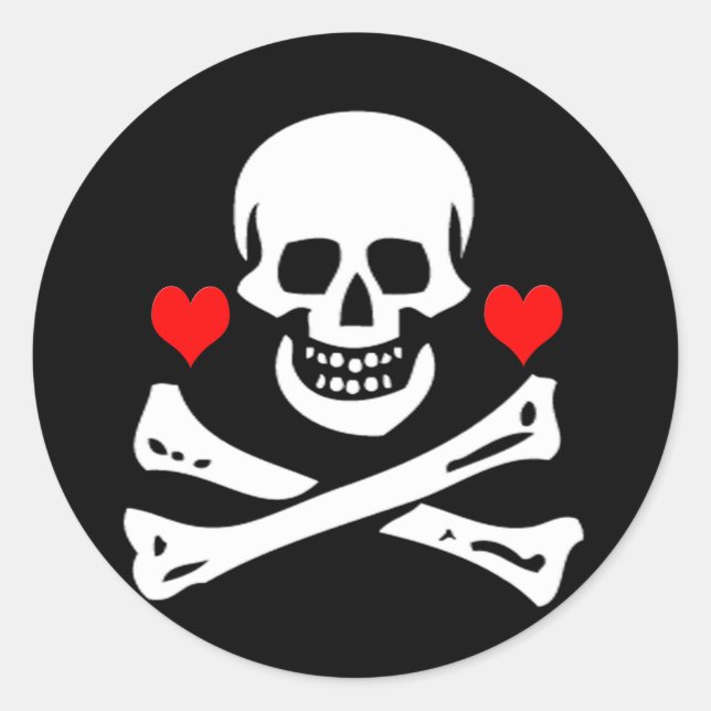 Sticker Rond Edward England-Hearts (Devant)