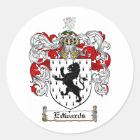 EDWARDS FAMILLE CREST - EDWARDS COAT OF ARMS