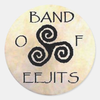 Sticker Rond Eejit