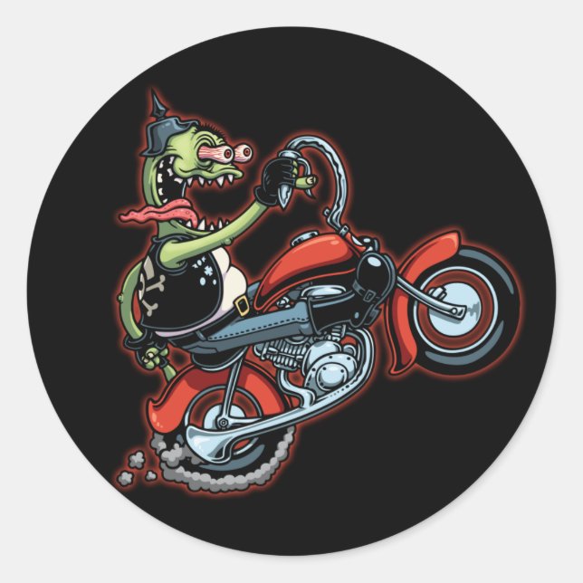 Sticker Rond Effin' Efrem (Devant)