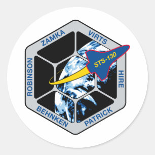 Sticker Rond Effort de STS 130