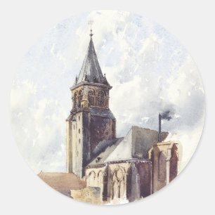 Sticker Rond Église Saint-Germain-des-Prés Paris