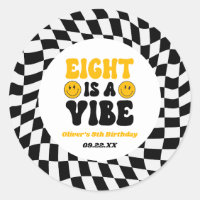 Eight Is A Vibe Rétro Huitième 8ème Anniversaire
