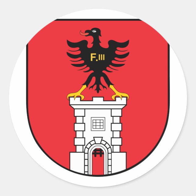 Sticker Rond eisenstadt, Autriche (Devant)