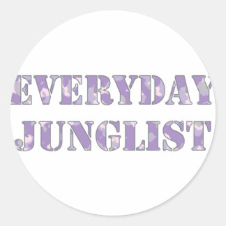 Sticker Rond EJPurple