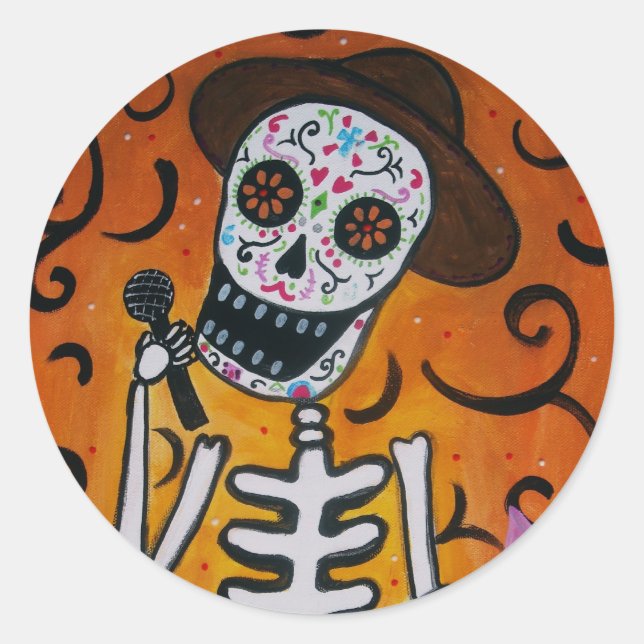 STICKER ROND EL CANTATA (Devant)
