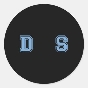 Sticker Rond El Diego D10S Football Football Legend Napoli