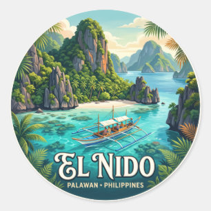Sticker Rond El Nido Philippines